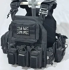 Chaleco Black Tactical Vest Quick