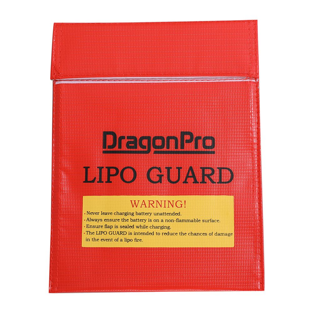 Bolsa LiPo Guard DragonPro 18 x 23 cm roja