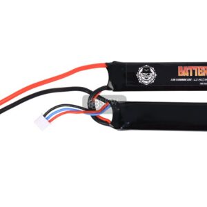 BATERIA LIPO 7.4V 1100MAH 25C (2PC) DUEL CODE