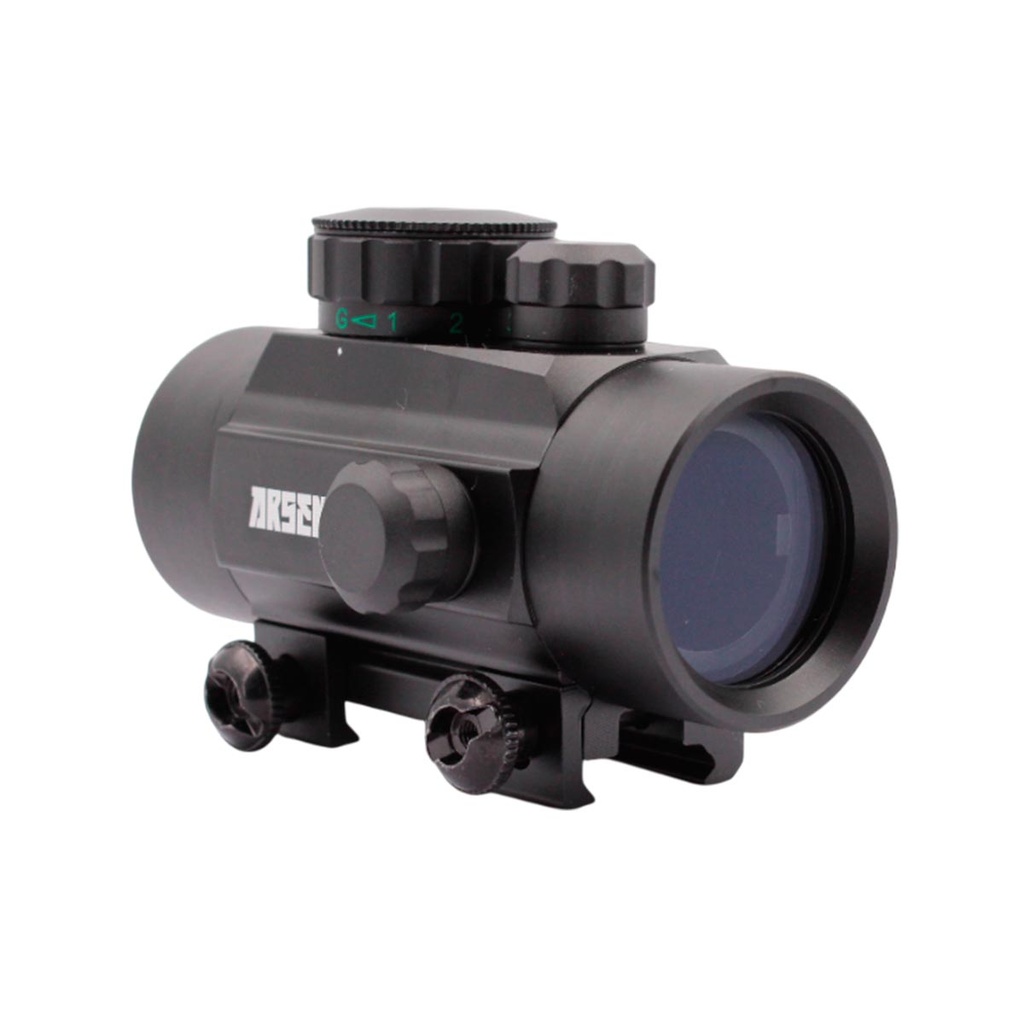 VISOR ARSENIC ARGON RED DOT 1X30 AS30 NEGRO - Imagen 3