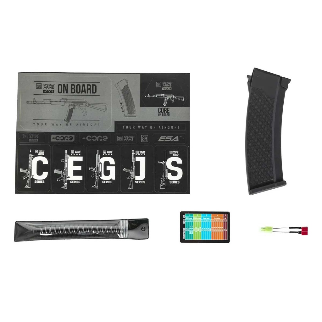 FUSIL SPECNA ARMS SA-J83 CORE GEN.2 HAL ETU NEGRO - Imagen 15