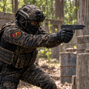 PISTOLA CO2 BLOW BACK GLADIUS MAGNA VI BLACK SECUTOR ARMS